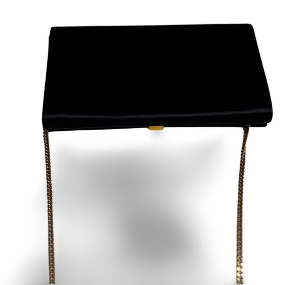 AUTHENTIC - YSL Le Monogramme Glossy Wallet on Crossbody Chain - Picture 8 of 13